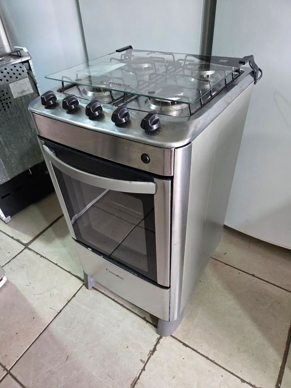 Fogao esmaltec 4 bocas inox  - Foto 2