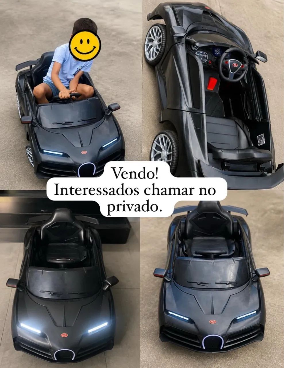 Carro infantil elétrico 12v