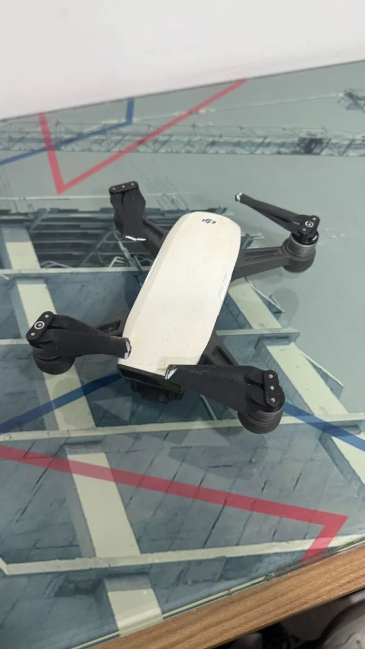 Drone Dji Spark Com Controle Carregador E Bateria - Foto 2