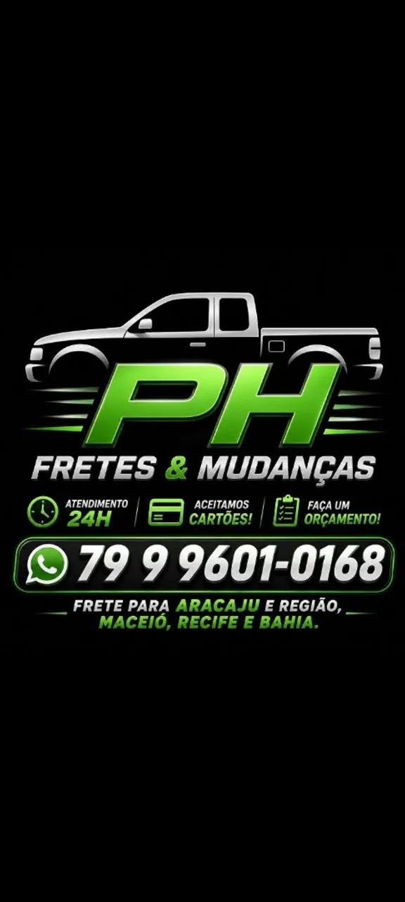 Frete é pequenas mudanças em toda Aracaju é interior 