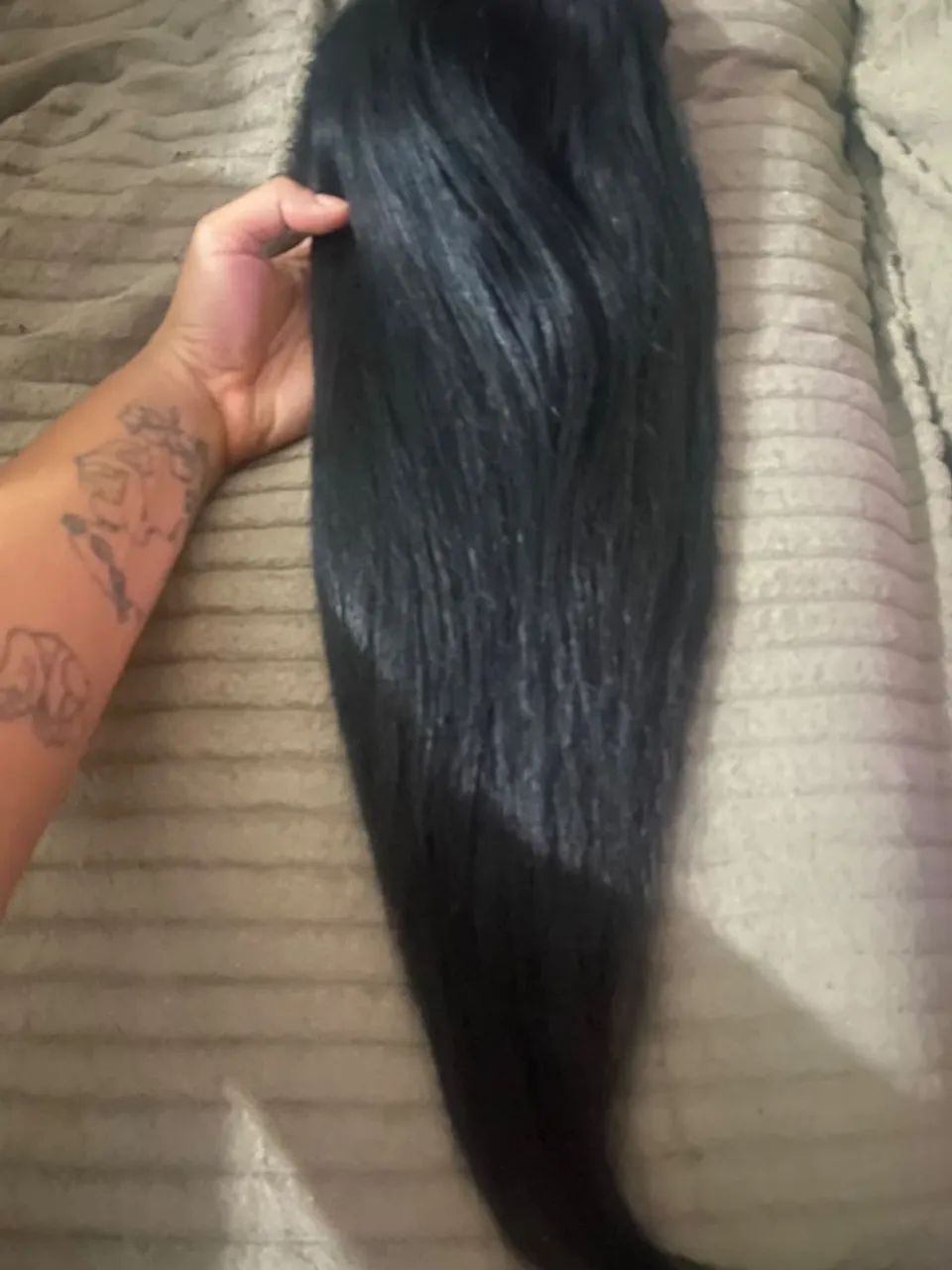 300 gramas de cabelo humano indiano! - Foto 2
