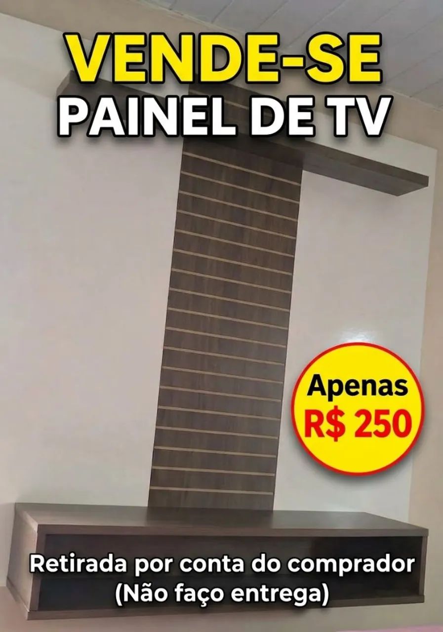 Painel de tv usado