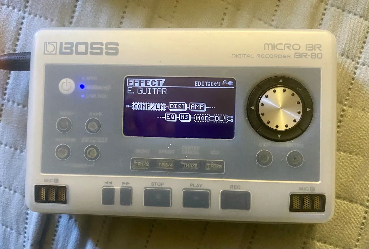 BOSS BR-80 【おまけつき！】 Boss BR-80 Micro BR Impecável c/ Case Boss Original - Instrumentos