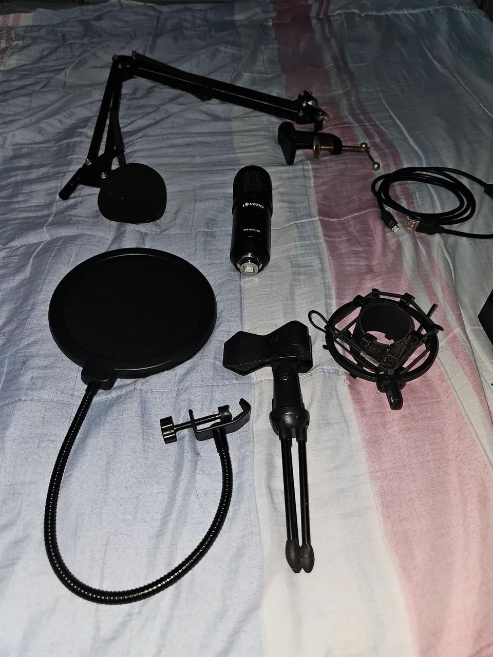 MICROFONE BM 800 - KIT COMPLETO - Foto 4