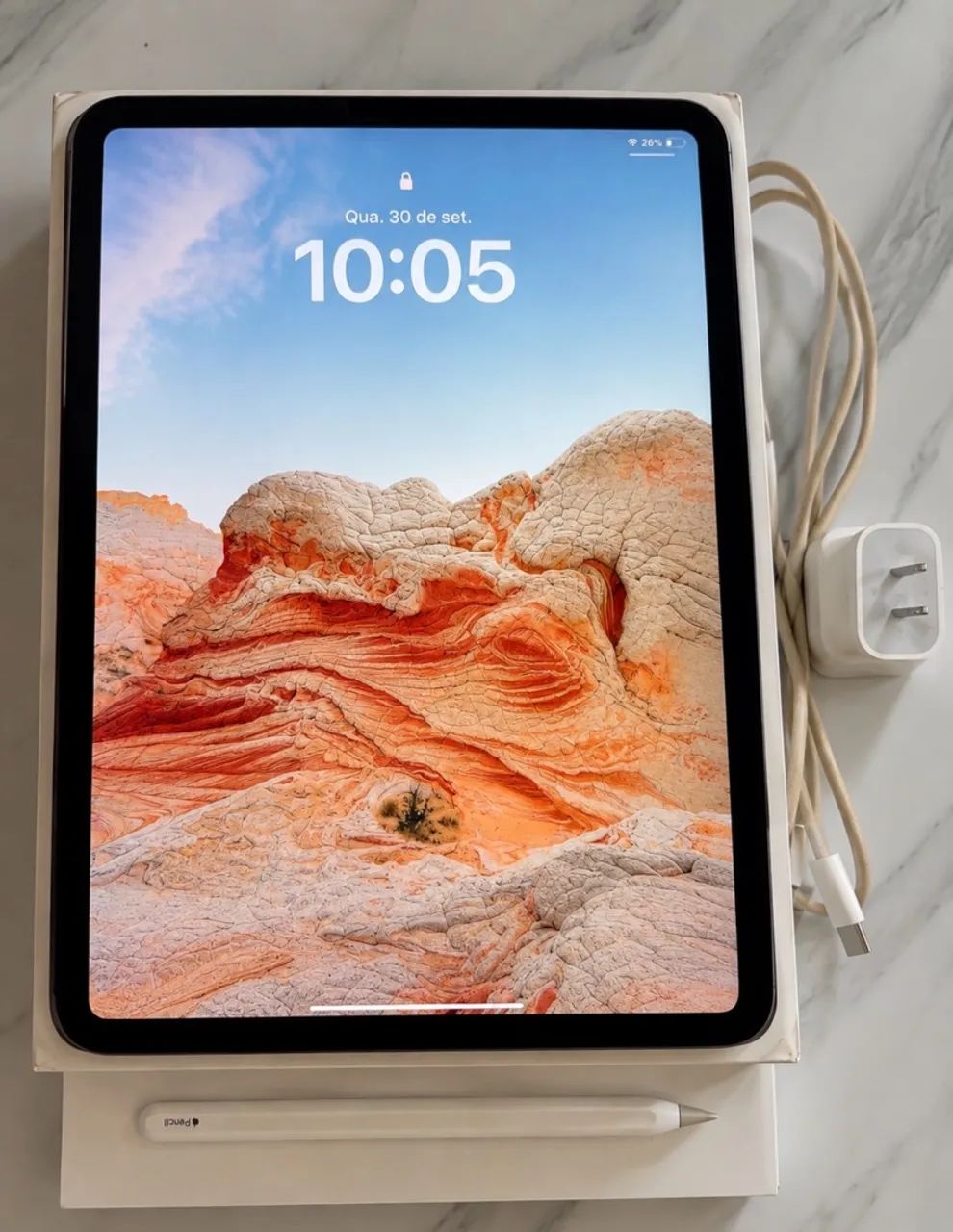 iPad Pro 11? 4ª Geração 256GB + Apple Pencil | Completo - Foto 2