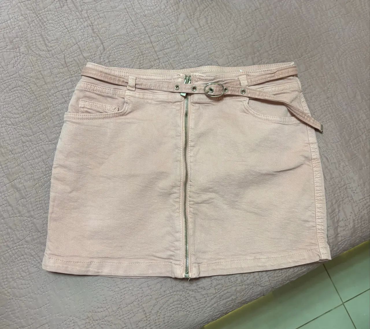 Saia jeans Zara TAM M. Veste 36/38 - Foto 2