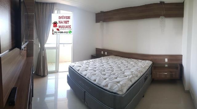 Villa Lobos 2 suítes 100% mobiliado mega suíte master (andar alto linda vista para o rio) - Foto 12