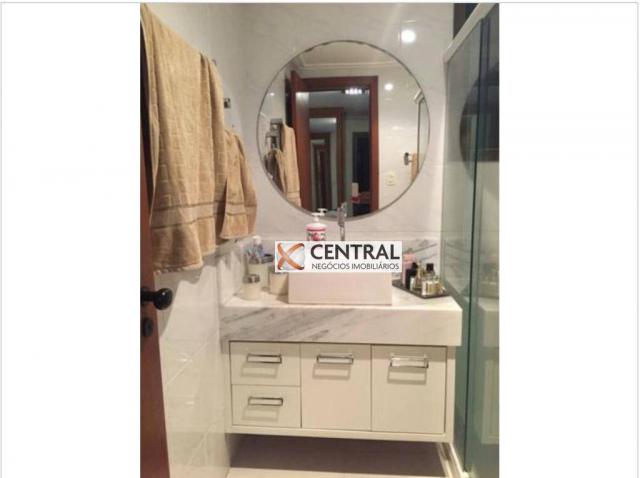 Apartamento com 4 dormitórios para alugar, 141 m² por R$ 3.256,00/mês - Caminho das Árvore - Foto 13