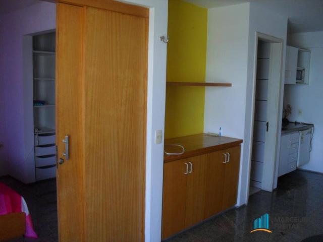 Flat residencial para locação, Mucuripe, Fortaleza. - Foto 14