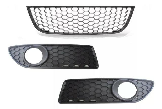 Jogo Grade Inferior + Grade Milha Polo Gti 2007 a 2011