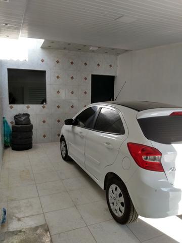 Casa tipo duplex 2 suítes, varandão, garagem coberta com cisterna e quintal Gigante - Foto 13