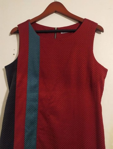 Vestido bordô 44/46 - Foto 2