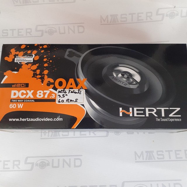 Par de alto falante. Hertz. DCX 87.3. Italiano. 60 RMS. 3,5". Garantia. Novo. Instalado.  - Foto 3