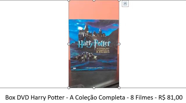 Box DVD Harry Potter - A Coleção Completa - 8 Filmes