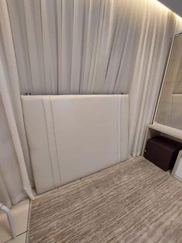 Cabeceira de cama Queen Ortobom (Luxor White) - Foto 3