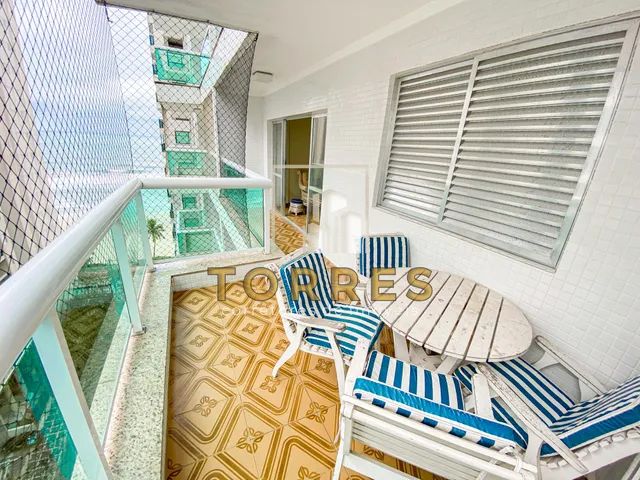 Apartamento para locação anual com 3 quartos na Praia das Pitangueiras no Guarujá - SP