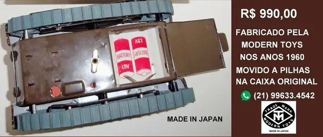   Tanque da Modern Toys - Made in Japan
