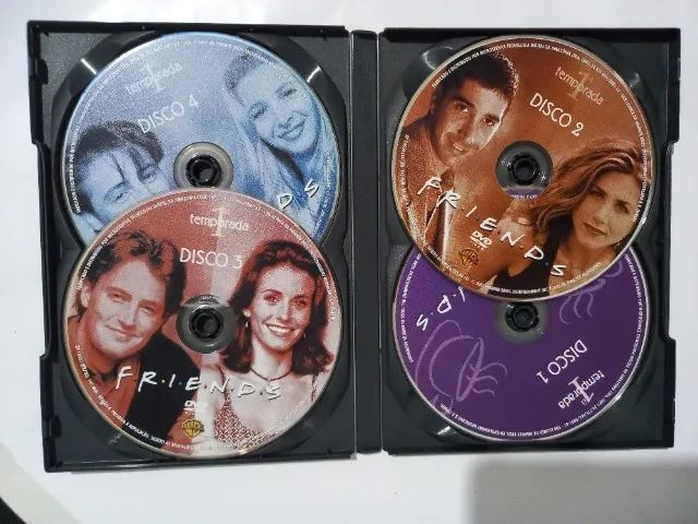 Dvd Box Friends - Primeira 1ª Temporada Completa - 4 Discos