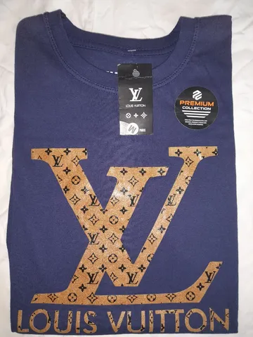 Camiseta Masc. Louis Vuitton - Grandes Grifes