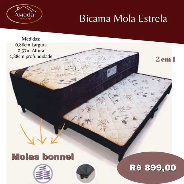 Bicama Mola Estrela, entrega em 3 dias