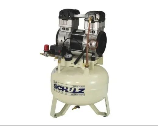 Compressor de Ar Odontológico Silencioso Schulz 29 Litros 110V - Novo