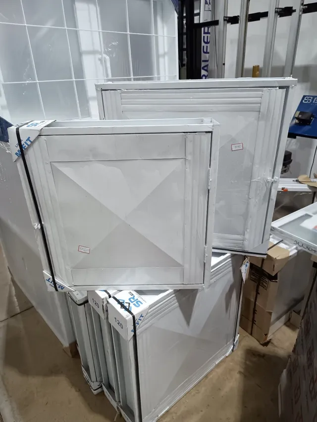 Alçapão Aço Branco