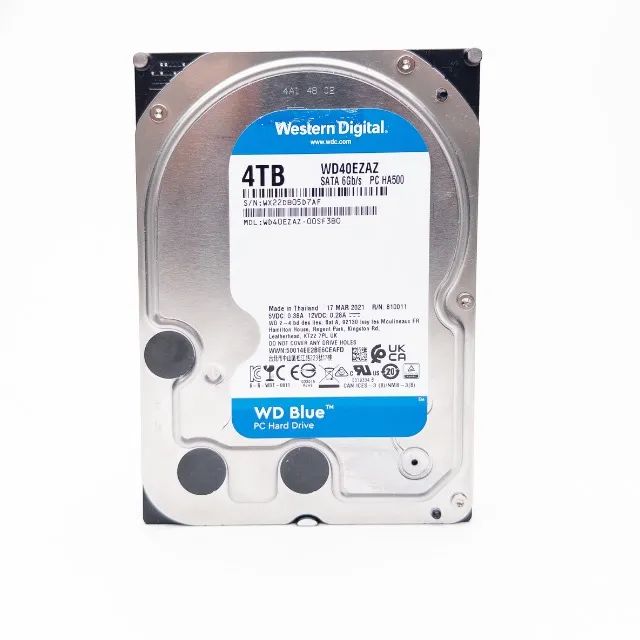HD 4TB WD SATA BLUE WD40EZAZ