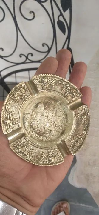 Porta Cinzas de Sintra, Portugal em Bronze - Foto 3