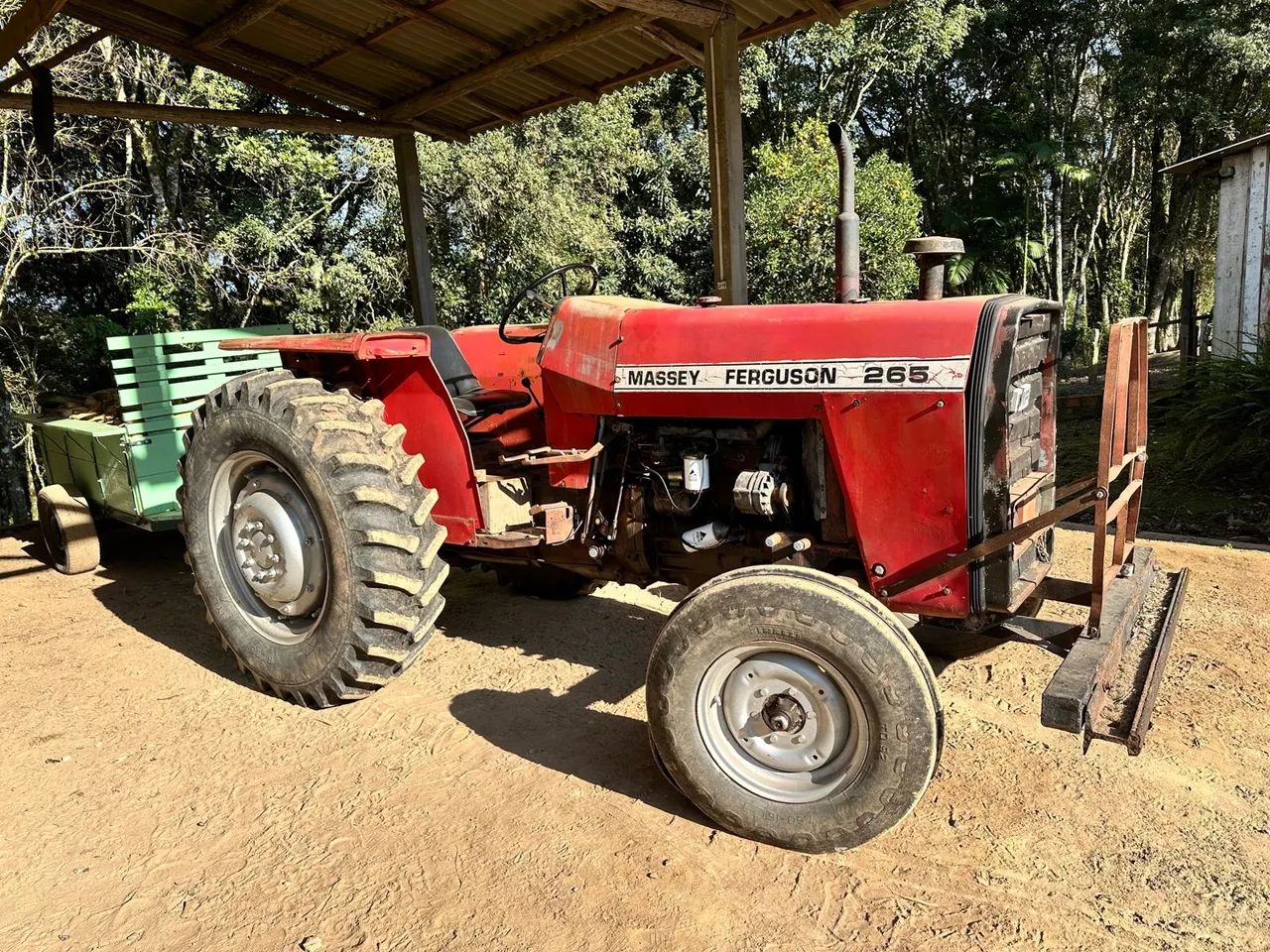 Trator MF 265 ano 80 - Foto 6