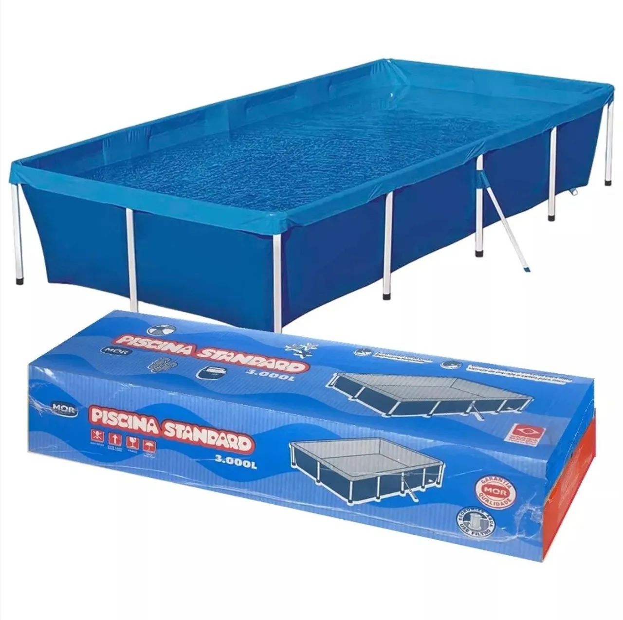 Piscina Inflável Retangular 3000 Litros - Diversão Garantida! - Foto 2