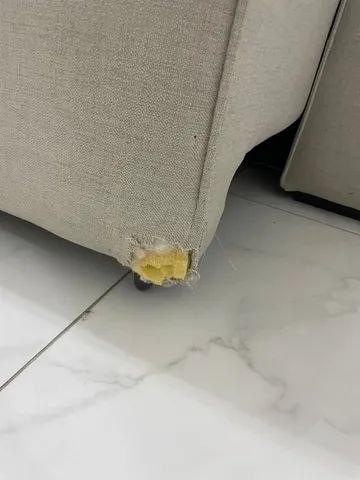 Sofá Retrátil 2 Lugares Cinza - Foto 5