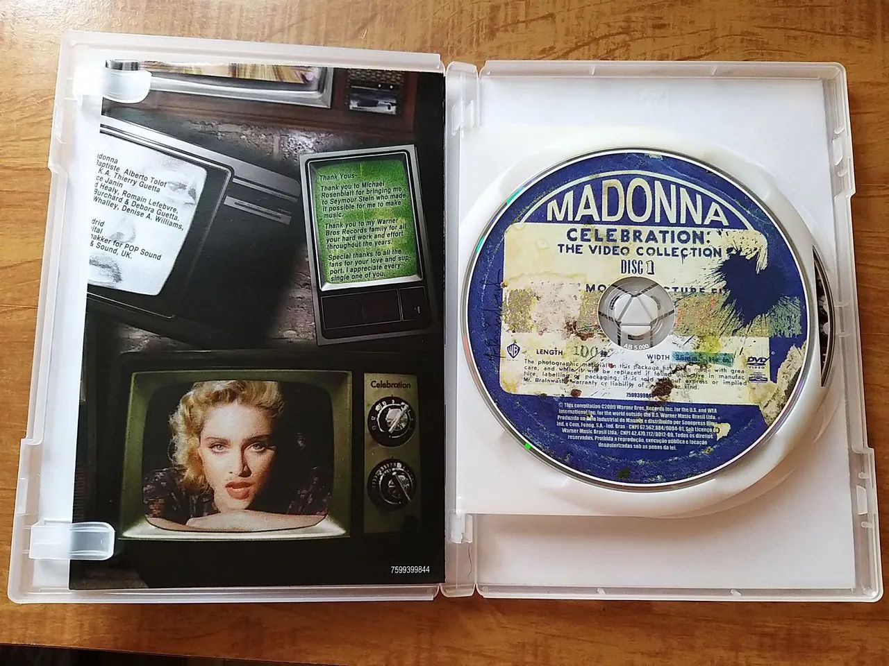 DVD Duplo MADONNA CELEBRATION (Coletânea de Videoclipes) - Foto 3