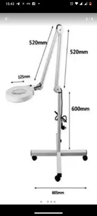 Luminária  design e cílios - Foto 3