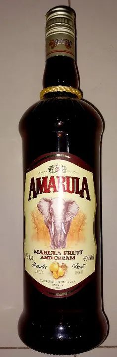 GARRAFA DE AMARULA PARA DECORAÇÃO 
