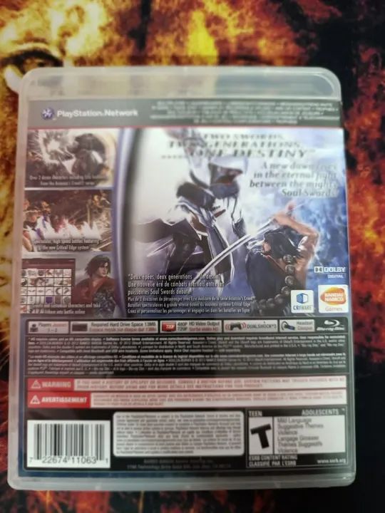 Jogo Soul Calibur V de PS3 mídia física original - Promoção - Foto 2