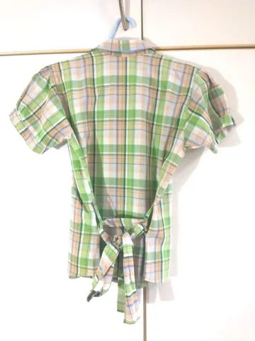 Camisa xadrez manga curta - Foto 2