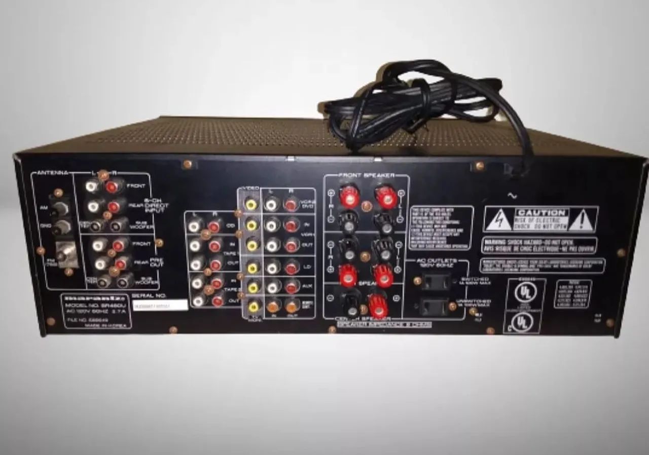 Amplificador Marantz S480u - Potente e com som incrível! - Foto 4