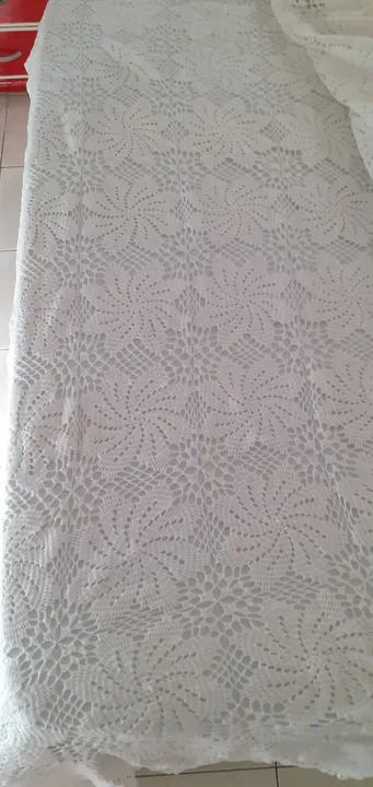 Colcha de crochê