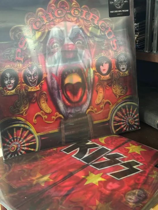 Disco de Vinil Kiss - Psycho Circus 180g lenticular