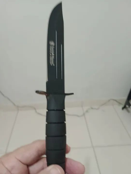 Faca tática militar Smith weson americana nova 