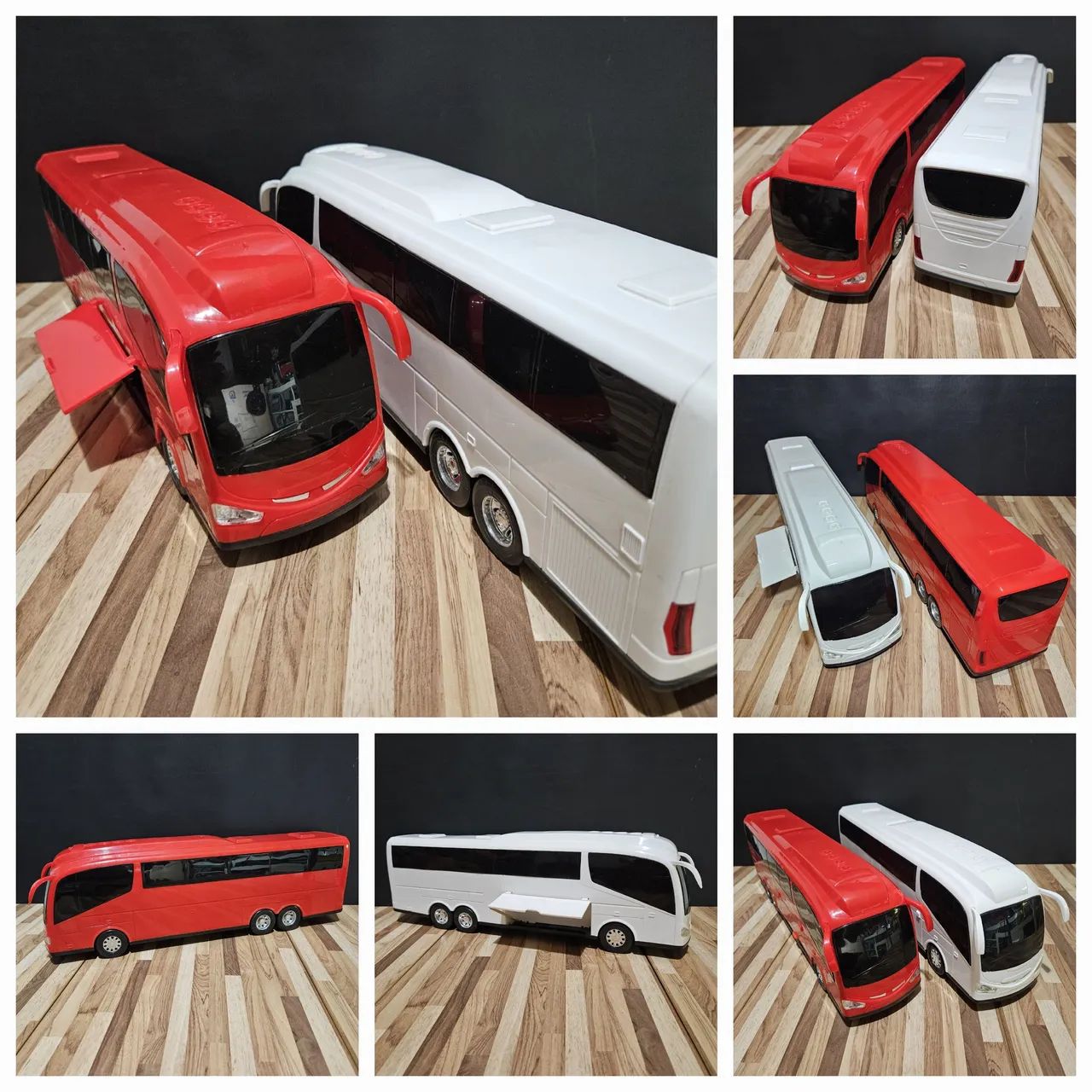 Ônibus Grande Realístico Novo