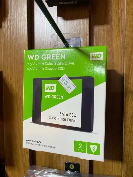 SSD SATA 2TB WD GREEN