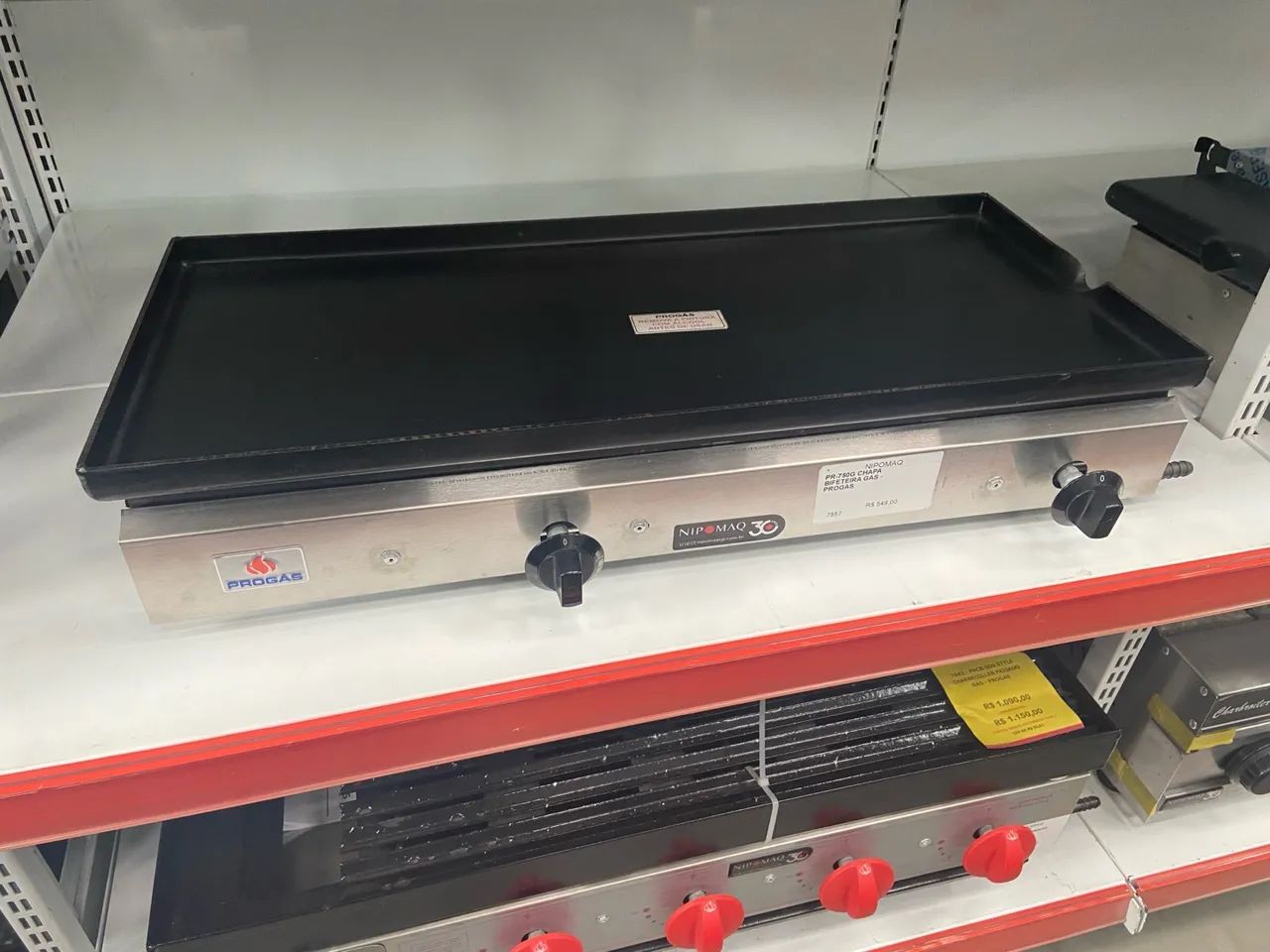 CHAPA BIFETEIRA GÁS PR-750G - PROGAS  - Foto 3