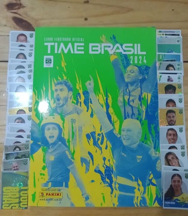 Álbum Times Brasil 2024 Olimpíadas 2024
