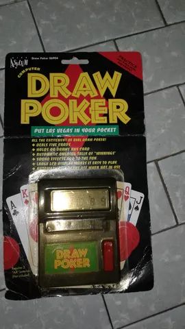 Draw Poker Asylum antigo lacrado 