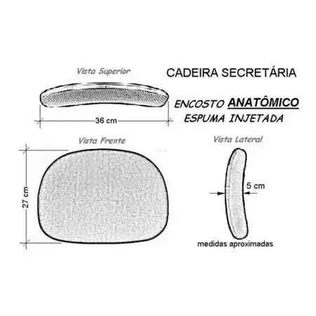 Cadeira Caixa secretária  - Foto 2