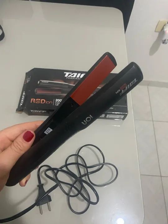 Prancha de cabelo Taiff Red Ion 200°C - Foto 2
