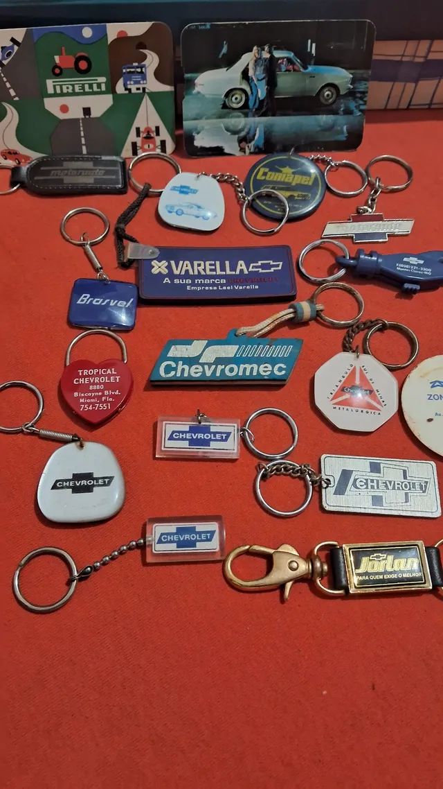 Chevrolet Antigos e Raros Chaveiros da Marca Concessionárias  - Foto 2