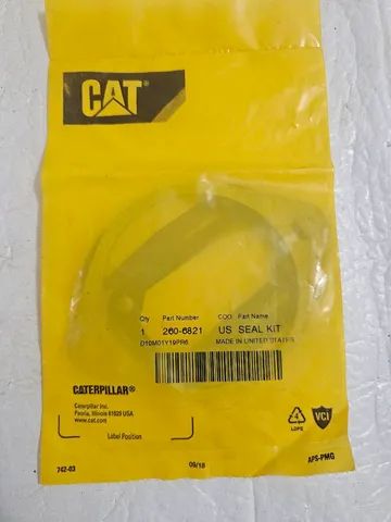 Carregadeira 980C motoniveladora 14M caterpillar kit juntas novas originais 2606821 