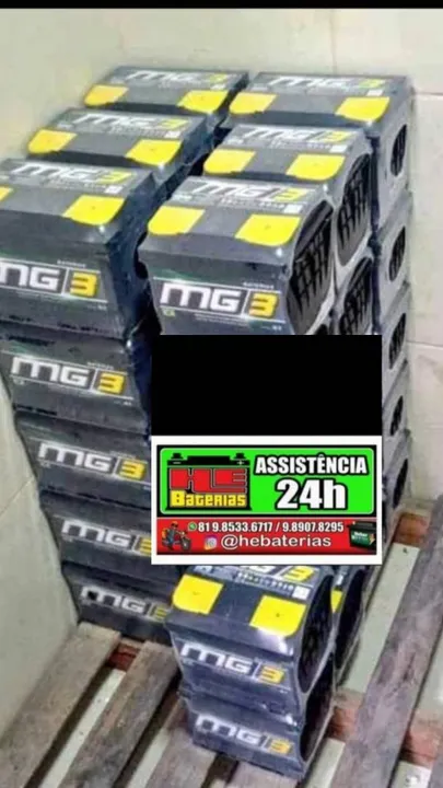 Bateria mg3 60ah entrega 24horas